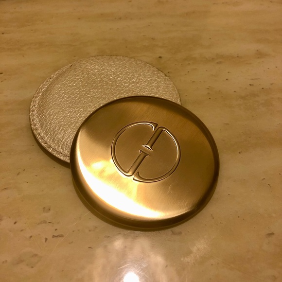 ✨SOLD✨Auth GUCCI Vintage Bamboo Top Handle Bag with Compact Mirror Cream - Picture 11 of 12